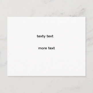 waefwef announcement postcard aankondigingskaart