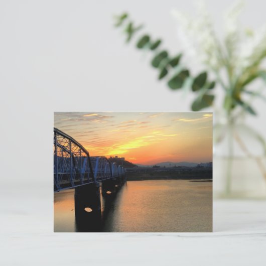 Waegwan Bridge Briefkaart (Staand voorkant)