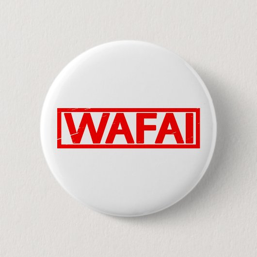 Wafai Stamp Ronde Button 5,7 Cm (Voorkant)