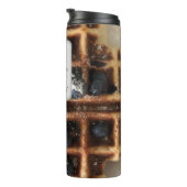 Wafel aan! Blauwe Lightning Reiki Thermische Tumbl Thermosbeker (Geroteerd rechts)