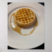 Wafel Foto Poster (Voorkant)