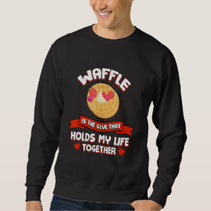 Wafel houdt mijn leven bij elkaar  Pannenkoek Humo Trui
