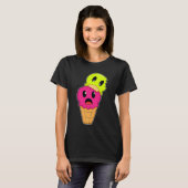 Wafel ijs Halloween T-shirt (Voorkant volledig)