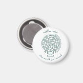 Wafel World Magnet (Voorkant / Achterkant)