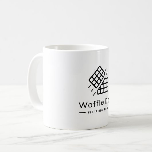 Wafeldag - Flipping Fun Koffiemok (Voorkant links)