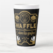 Wafeldag Latte Mok (Voorkant)