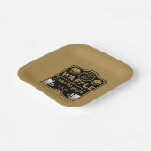 Wafeldag Papieren Bordje (Gebogen)