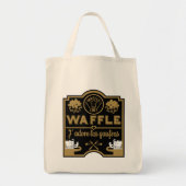 Wafeldag Tote Bag (Voorkant)