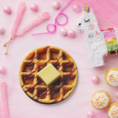 Wafelillustratie Papieren Bordje (Feest)