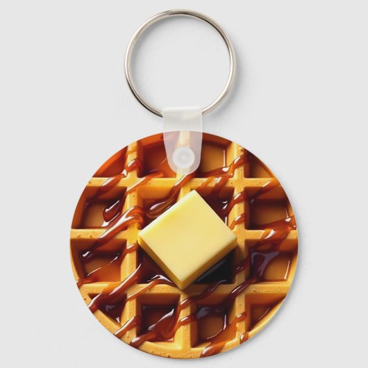 Wafelillustratie Sleutelhanger (Achterkant)