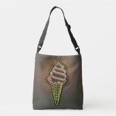 Wafelkegel Crossbody Tas (Achterkant)