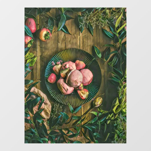 Wafelkegel Raamsticker (Vel)