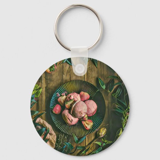 Wafelkegel Sleutelhanger (Voorkant)