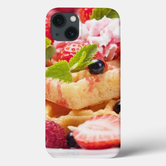 Wafelkoek met verse besvruchten Case-Mate iPhone case (Achterkant)