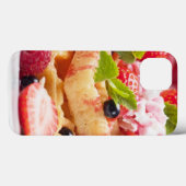 Wafelkoek met verse besvruchten Case-Mate iPhone case (Achterkant (horizontaal))