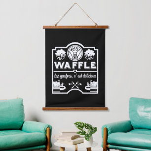wafelkok hangend wandkleed