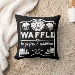 wafelkok kussen