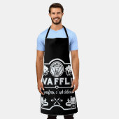 wafelkok schort (Gedragen)