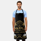 wafelkok schort (Gedragen)