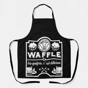wafelkok schort