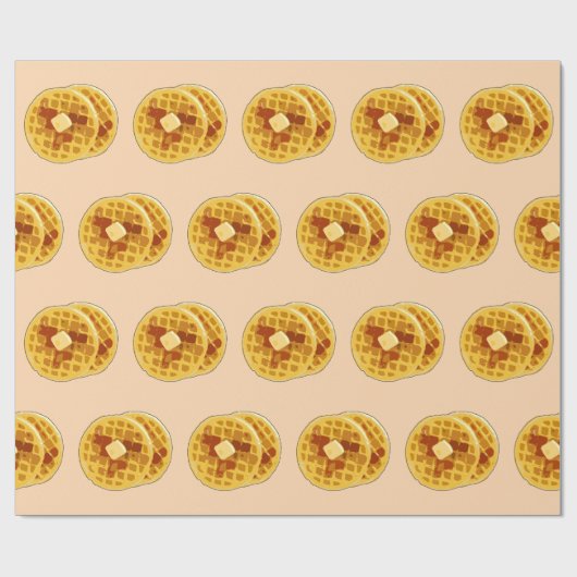 Wafels Cadeaupapier (Vlak)