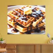Wafels Canvas Afdruk (Insitu (Woonkamer))