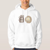 Wafels en esdoorbuishuls hoodie (Voorkant)