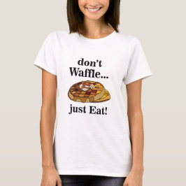 Wafels Eten Grappig T-shirt