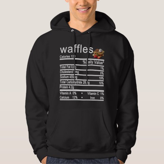 wafels hoodie (Voorkant)