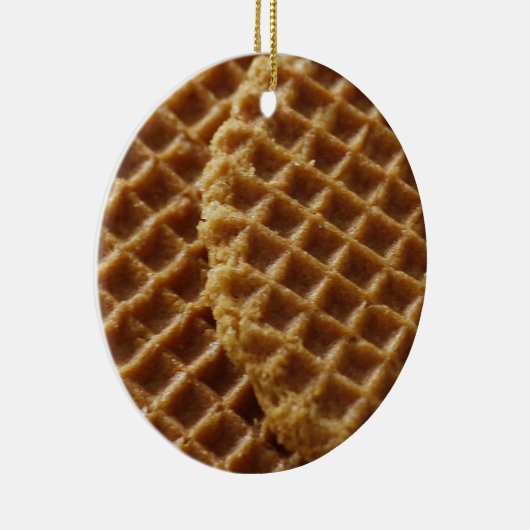 Wafels Keramisch Ornament (Rechts)