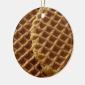 Wafels Keramisch Ornament (Links)