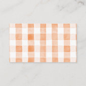 Wafels Koffie Vruchten Luier Raffle Ticket Informatiekaartje (Achterkant)