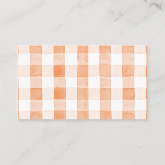 Wafels Koffie Vruchten Luier Raffle Ticket Informatiekaartje (Achterkant)