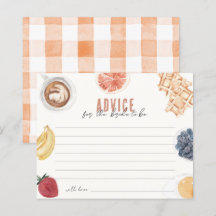 Wafels Koffievruchten Bridal Brunch Advies Kaarten