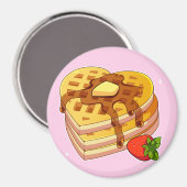 Wafels Magneet (Voorkant / Achterkant)