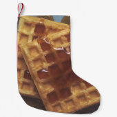 Wafels met stroop kleine kerstsok (Voorkant)