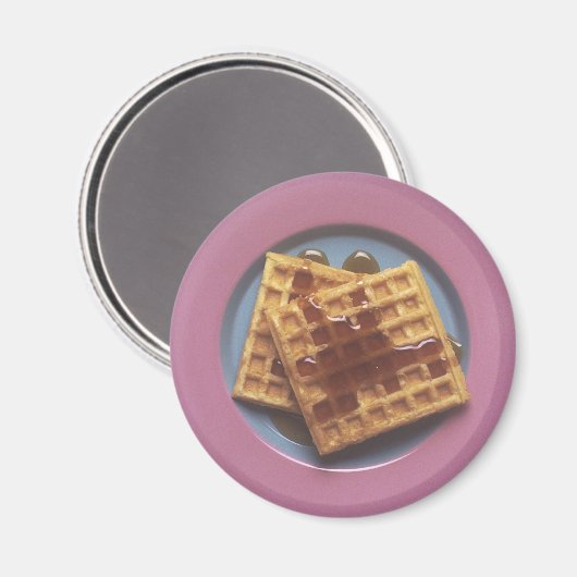 Wafels met stroop magneet (Voorkant / Achterkant)