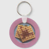 Wafels met stroop sleutelhanger (Voorkant)