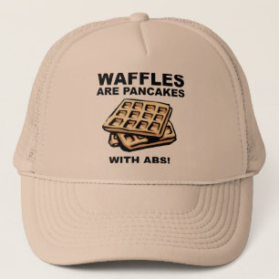 Wafels Pannenkoeken Met Buikspieren Funny Balpet H Trucker Pet