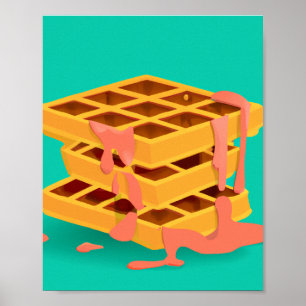 wafels > pannenkoeken poster
