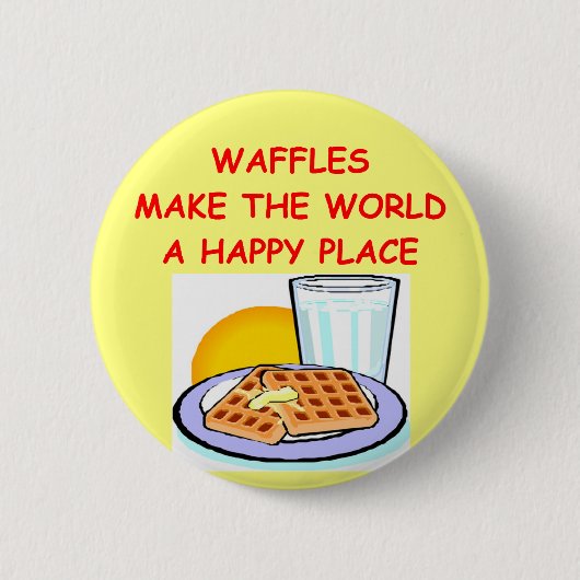 wafels ronde button 5,7 cm (Voorkant)