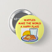 wafels ronde button 5,7 cm (Voorkant /achterkant)