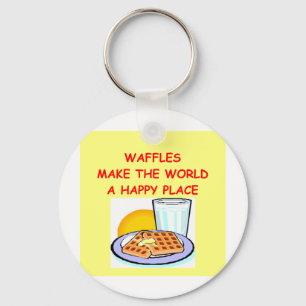 wafels sleutelhanger