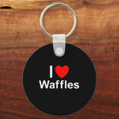 Wafels Sleutelhanger (Voorkant)