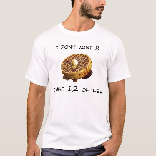 Wafels T-shirt (Voorkant)