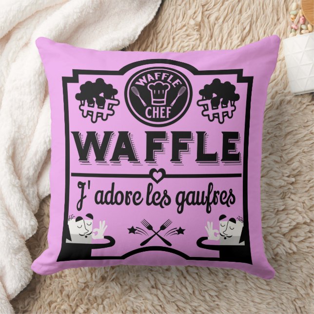 Wafels uit België Kussen (Deken)