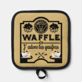 Wafels uit België Pannenlap (Voorkant)