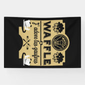 Wafels uit België Spandoek (Horizontaal)