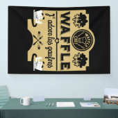 Wafels uit België Spandoek (Beurs)