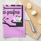 Wafels uit België Theedoek (Quarter Fold)